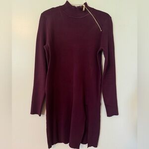 Sweater tunic with zipper - never worn
